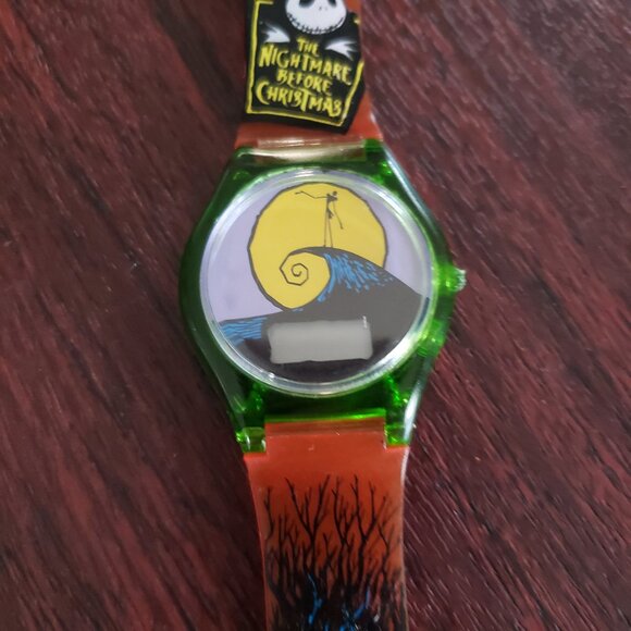 Nightmare Before Christmas Tim Burton Burger King watch 1993 - Picture 6 of 10